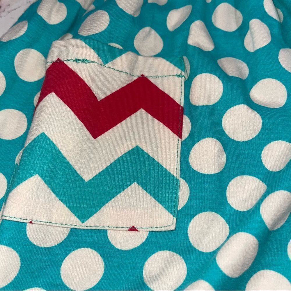 The Original Flap Happy Chevron‎ Polka Dot Dress - Size 6X - NWT - Picture 3 of 8